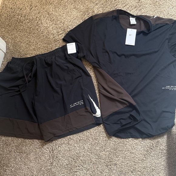 Nike Other - Nike Black and Brown Sportswear Set